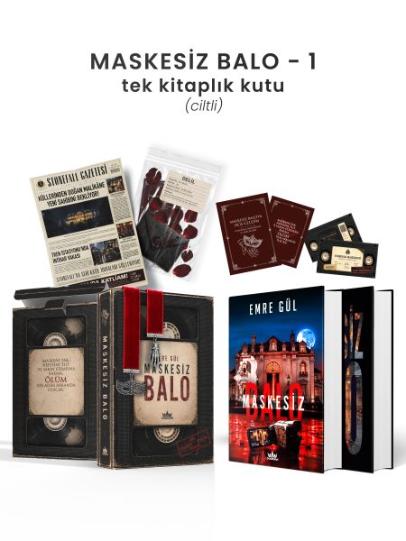 Maskesiz Balo 1 - Tek Kitaplık Kutu Maskesiz Balo 1 - Tek Kitaplık Kutu