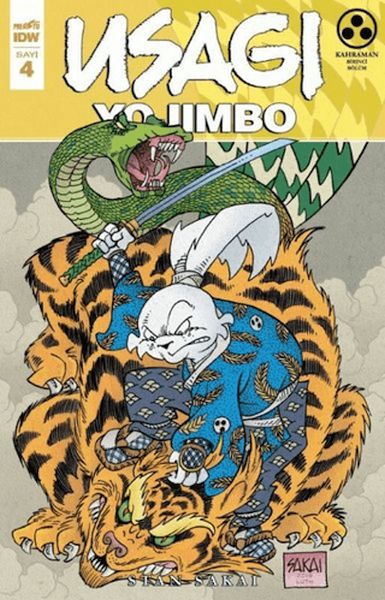 Usagi Yojimbo Sayı 04 Usagi Yojimbo Sayı 04
