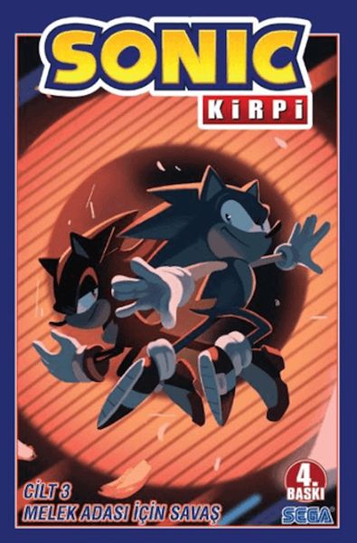 Kirpi Sonic Cilt 3 - Melek Adası İçin Savaş Kirpi Sonic Cilt 3 - Melek Adası İçin Savaş