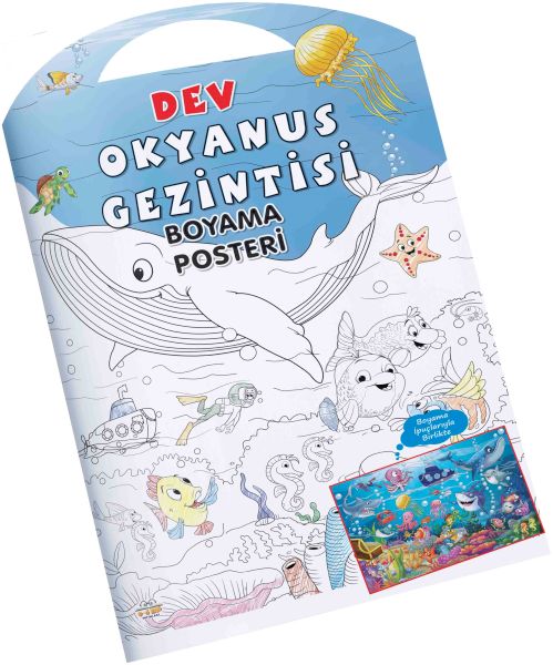 Okyanus Gezintisi Dev Boyama Posteri Okyanus Gezintisi Dev Boyama Posteri