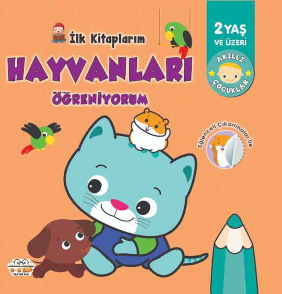 İlk Kitaplarım-Hayvanları Öğreniyorum - 0-6 Yaş Yayınları İlk Kitaplarım-Hayvanları Öğreniyorum - 0-6 Yaş Yayınları