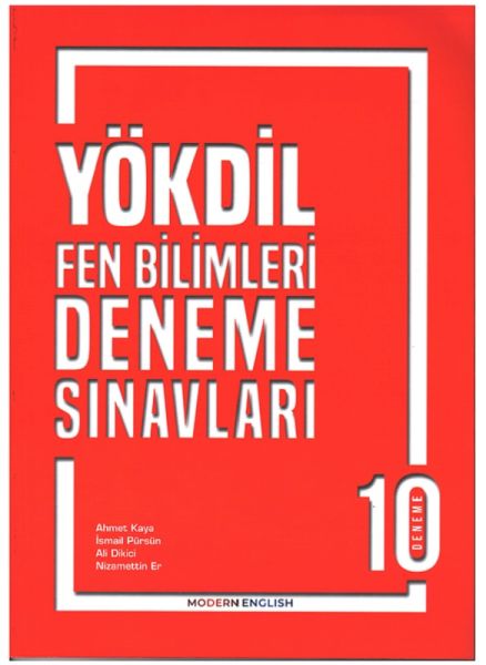 YÖKDİL Fen Bilimleri Deneme Sınavları YÖKDİL Fen Bilimleri Deneme Sınavları