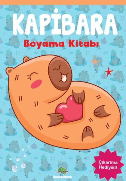 Kapibara Boyama Kitabı Kapibara Boyama Kitabı