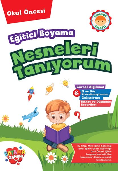 Eğitici Boyama - Nesneleri Tanıyorum Eğitici Boyama - Nesneleri Tanıyorum