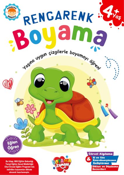 Rengarenk Boyama 4 Yaş Rengarenk Boyama 4 Yaş
