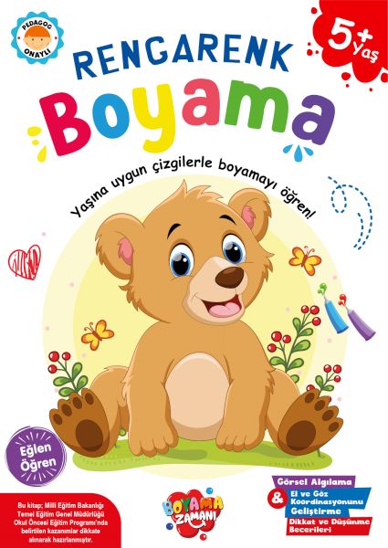 Rengarenk Boyama 5 Yaş Rengarenk Boyama 5 Yaş