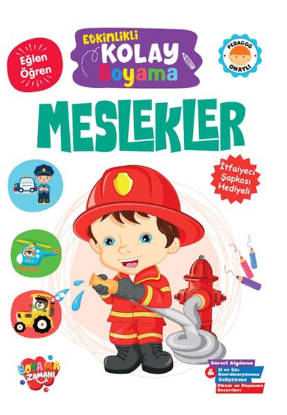 Etkinlikli Kolay Boyama – Meslekler Etkinlikli Kolay Boyama – Meslekler