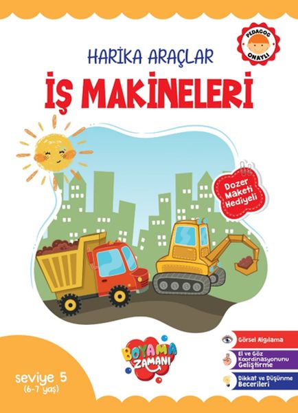 Harika Araçlar – İş Makineleri Seviye 5 (6-7 Yaş) Harika Araçlar – İş Makineleri Seviye 5 (6-7 Yaş)