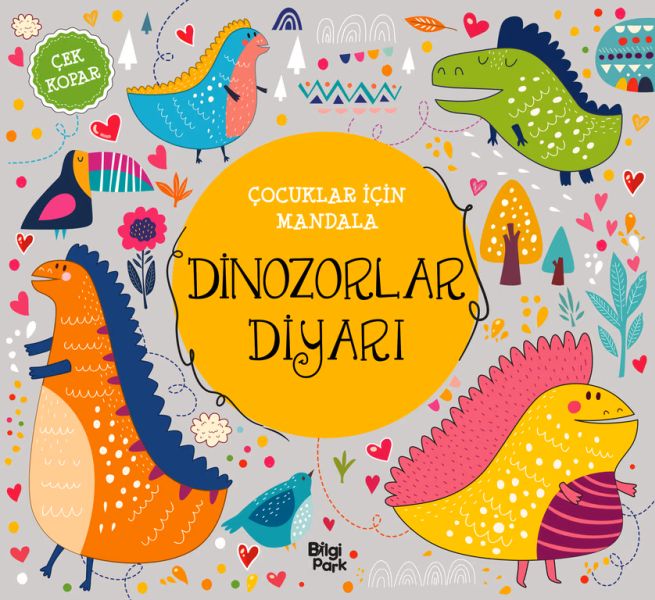 Çocuklar İçin Mandala - Dinozorlar Diyarı Çocuklar İçin Mandala - Dinozorlar Diyarı