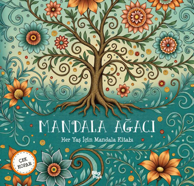 Mandala Ağacı – Her Yaş İçin Mandala - Çek Kopar