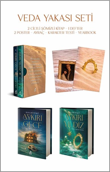 Veda Yakası 2 Kitap Kutulu Set Veda Yakası 2 Kitap Kutulu Set