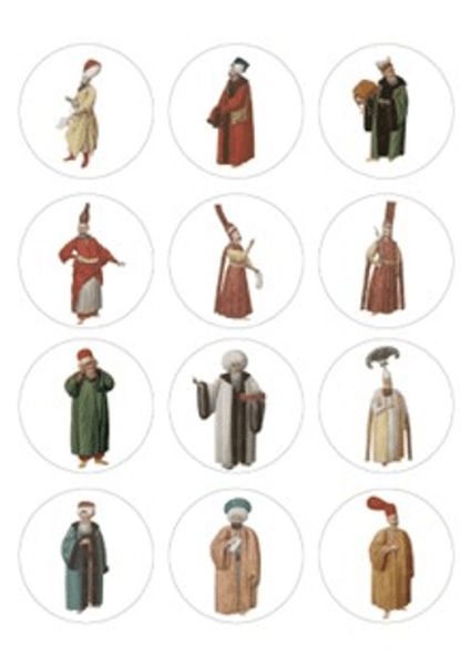 Osmanlılar Sticker (12'li) Osmanlılar Sticker (12'li)