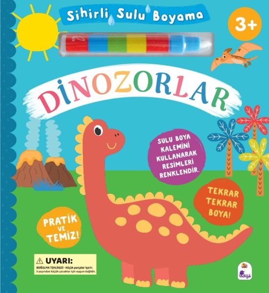 Sihirli Sulu Boyama – Dinozorlar Sihirli Sulu Boyama – Dinozorlar