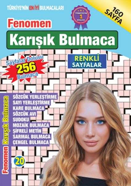 Fenomen Karışık Bulmaca 20 Fenomen Karışık Bulmaca 20