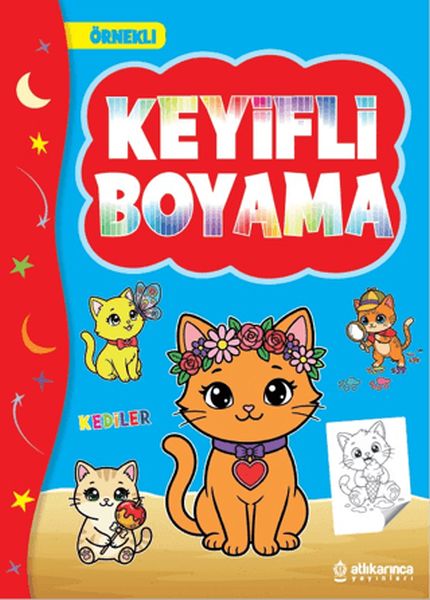 Keyifli Boyama Kediler 48 Sayfa Keyifli Boyama Kediler 48 Sayfa