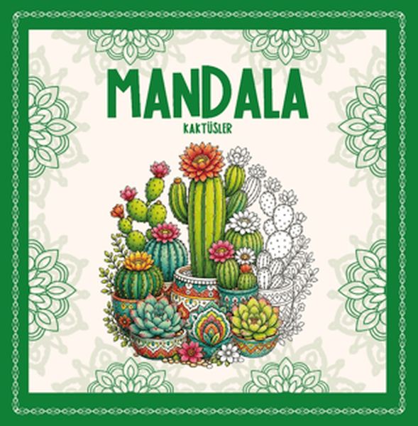 Mandala - Kaktüsler Mandala - Kaktüsler