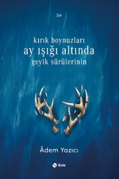 Kırık Boynuzları Ay Işığı Altında Geyik Sürülerinin Kırık Boynuzları Ay Işığı Altında Geyik Sürülerinin