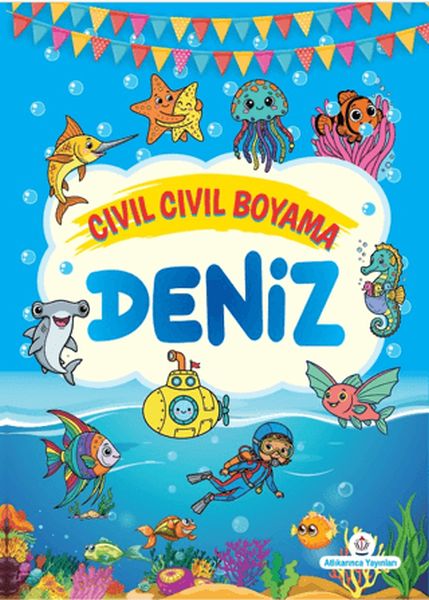 Cıvıl Cıvıl Boyama Deniz Cıvıl Cıvıl Boyama Deniz