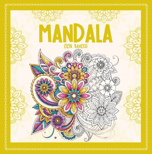 Mandala - Çiçek Bahçesi Mandala - Çiçek Bahçesi