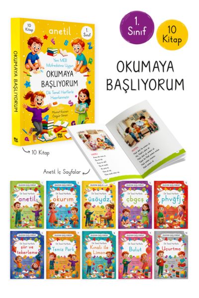 Okumaya Başlıyorum – ANETİL 10 Kitap
