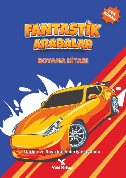 Fantastik Arabalar Boyama Kitabı Fantastik Arabalar Boyama Kitabı