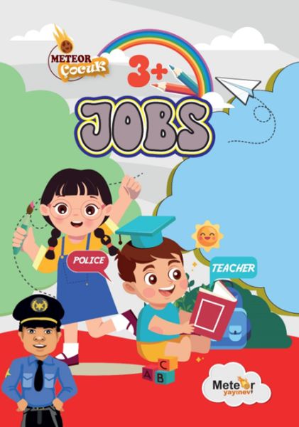 Jobs (Meslekler) Türkçe – İngilizce Boyama Kitabı Jobs (Meslekler) Türkçe – İngilizce Boyama Kitabı
