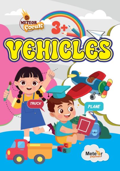 Vehıcles (Araçlar) Türkçe – İngilizce Boyama Kitabı Vehıcles (Araçlar) Türkçe – İngilizce Boyama Kitabı