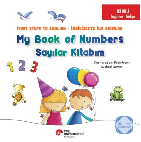 İki Dilli  İngilizce-Türkçe My Book Of Numbers / Sayılar Kitabım