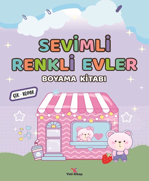 Sevimli Renkli Evler Boyama Kitabı Sevimli Renkli Evler Boyama Kitabı