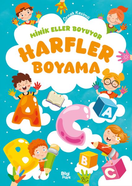 Minik Eller Boyuyor – Harfler Boyama Kitabı (Örnek Resimli) Minik Eller Boyuyor – Harfler Boyama Kitabı (Örnek Resimli)