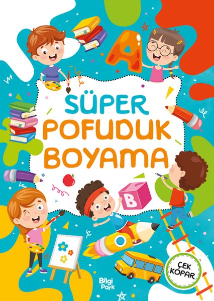Süper Pofuduk Boyama Kitabı Süper Pofuduk Boyama Kitabı