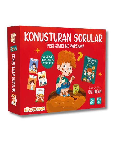 Konuşturan Sorular – Peki Şimdi Ne Yapsam? (Öz Şefkat Kartları ve Kitap Seti) Konuşturan Sorular – Peki Şimdi Ne Yapsam? (Öz Şefkat Kartları ve Kitap Seti)