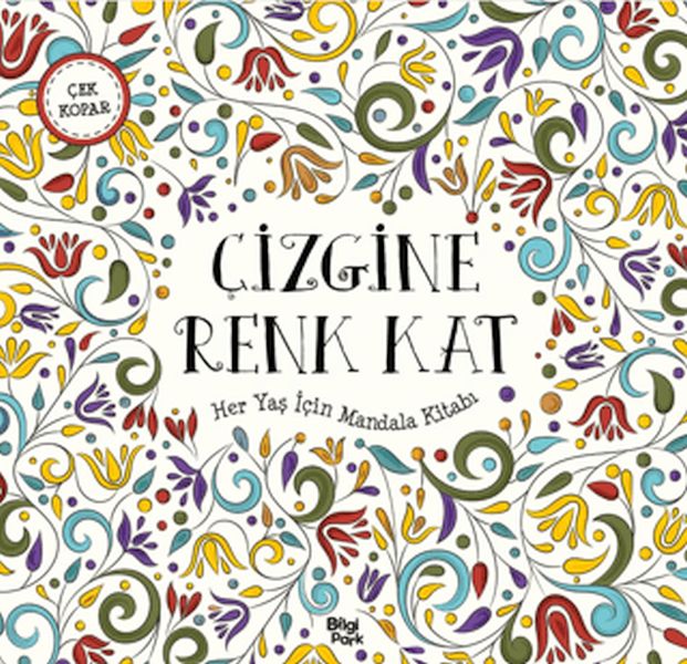 Çizgine Renk Kat - Her Yaş İçin Mandala Çizgine Renk Kat - Her Yaş İçin Mandala