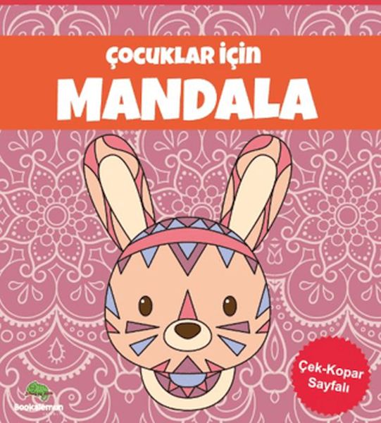 Çocuklar İçin Mandala - Pembe Çocuklar İçin Mandala - Pembe