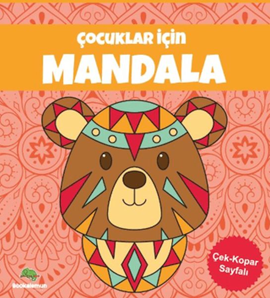 Çocuklar İçin Mandala - Turuncu Çocuklar İçin Mandala - Turuncu