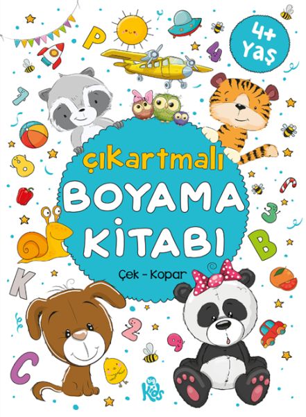 Çıkartmalı Boyama Kitabı - 4 Yaş + Çıkartmalı Boyama Kitabı - 4 Yaş +