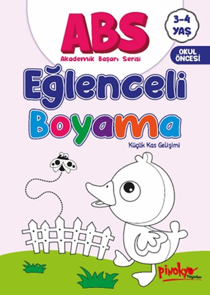 ABS 3-4 Yaş Eğlenceli Boyama ABS 3-4 Yaş Eğlenceli Boyama