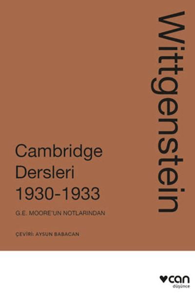 Wittgenstein Cambridge Dersleri 1930-1933