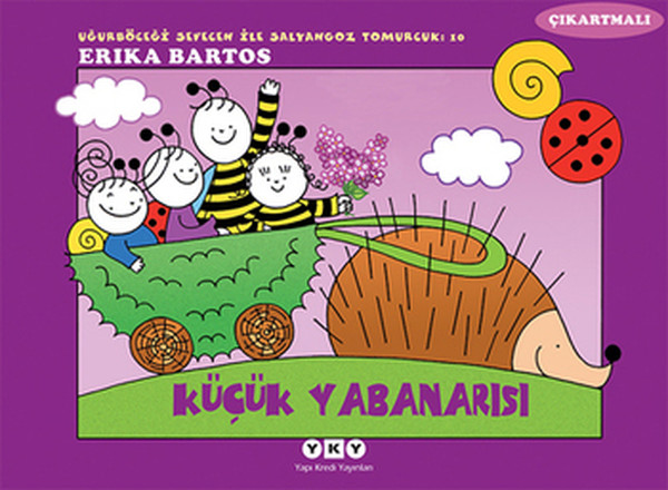 Uğurböceği Sevecen ile Salyangoz Tomurcuk 10 - Küçük Yabanarısı Uğurböceği Sevecen ile Salyangoz Tomurcuk 10 - Küçük Yabanarısı