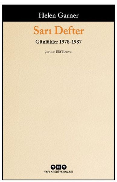 Sarı Defter - Günlükler 1. Cilt 1978-1987 Sarı Defter - Günlükler 1. Cilt 1978-1987