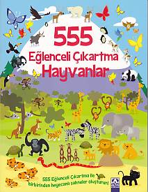 555 Eğlenceli Çıkartma - Hayvanlar 555 Eğlenceli Çıkartma - Hayvanlar