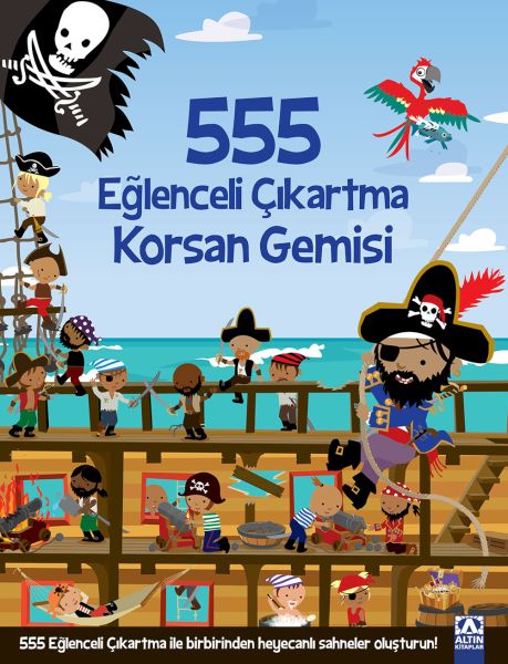 555 Eğlenceli Çıkartma Korsan Gemisi 555 Eğlenceli Çıkartma Korsan Gemisi