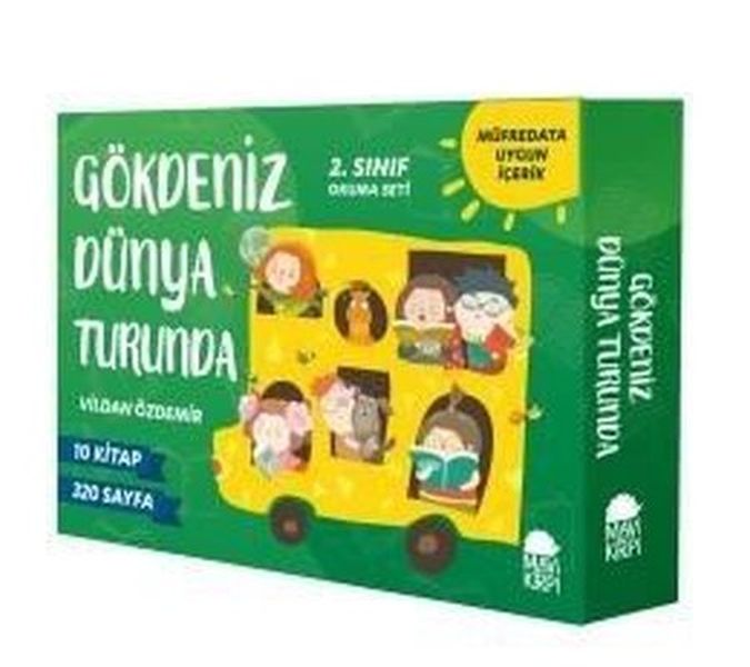 Gökdeniz Dünya Turunda 2. Sınıf Okuma Seti (10 Kitap) Gökdeniz Dünya Turunda 2. Sınıf Okuma Seti (10 Kitap)