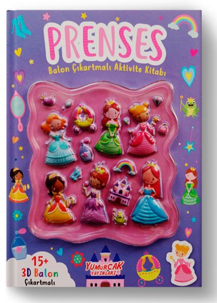Prenses Balon Çıkartmalı Aktivite Kitabı Prenses Balon Çıkartmalı Aktivite Kitabı