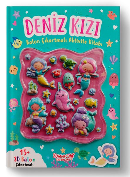 Deniz Kızı Balon Çıkartmalı Aktivite Kitabı Deniz Kızı Balon Çıkartmalı Aktivite Kitabı