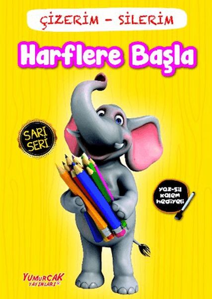 Çizerim Silerim - Harflere Başla Çizerim Silerim - Harflere Başla