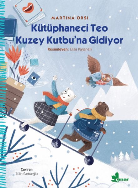 Kütüphaneci Teo Kuzey Kutbu’na Gidiyor Kütüphaneci Teo Kuzey Kutbu’na Gidiyor