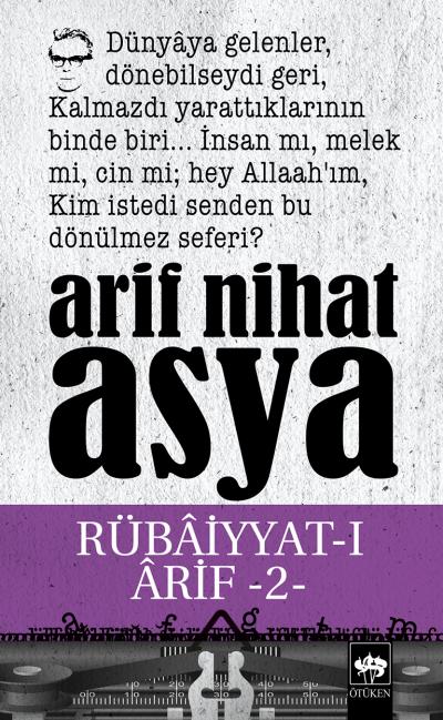 Rübaiyyat-ı Arif 2 Rübaiyyat-ı Arif 2