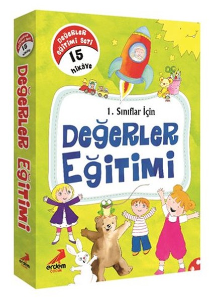 1. Sınıflar İçin Değerler Eğitimi Dizisi (15 Kitap Takım) 1. Sınıflar İçin Değerler Eğitimi Dizisi (15 Kitap Takım)