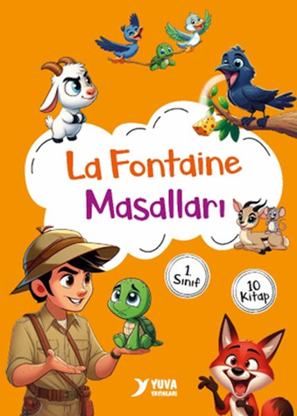 La Fontaine Masalları 1. Sınıf 10 Kitap